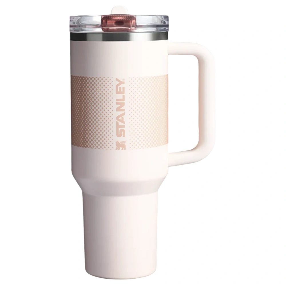 Stanley The Quencher ProTour Flip Straw Tumbler Pipetli Termos 1,18 LT Açık Pembe